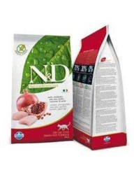 N&D PRIME - N&D Prıme Tahılsız Tavuklu Narlı Kısırlaştırılmış Kedi Maması 1,5 Kg.