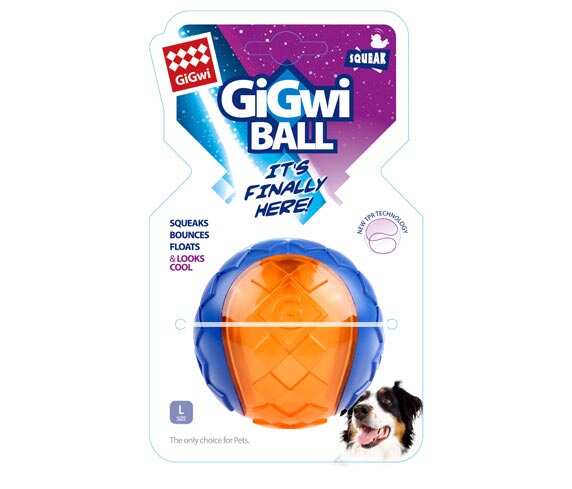  - 6299 Gigwi Ball Sert Top 7 cm Köpek Oyunu