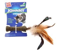 GigWi - 7069 Johnny Stick Catnipli Doğal Kahverengi Tek Tü