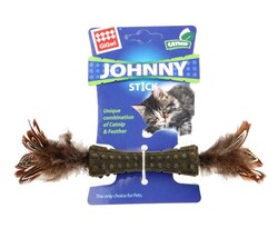 GigWi - 7070 Johnny Stick Catnipli Doğal Kahverengi Çift T