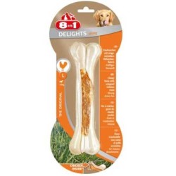 8 ın 1 - 8 İn 1 Delights Bones Köpekler İçin Ağız Bakım Pres Kemiği Large