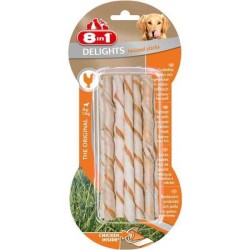 8 ın 1 - 8 İn 1 Delights Bones Köpekler İçin Twisted Sticks 10 Lu