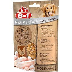 8 ın 1 - 8 İn1 Meaty Treats Tavuk Etli Kurutulmuş Tahılsız Köpek Ödülü 50 Gr 661439 (1)