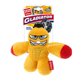 GigWi - 8286 Sesli Gladiatör Peluş Oyuncak Sarı Small