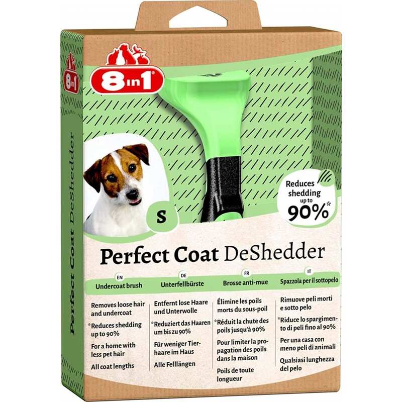 8 ın 1 - 8in1 Perfect Coat DeShedder Furminator Küçük Irk Köpek Tarağı S