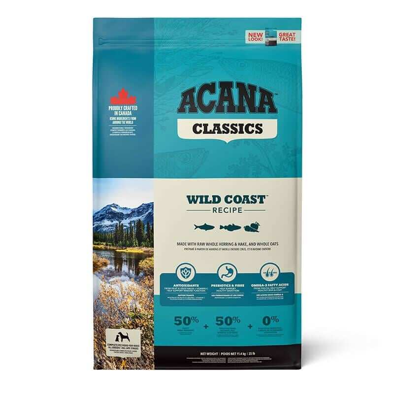 Acana - Acana Classics Wild Coast Köpek Maması 9,7Kg.