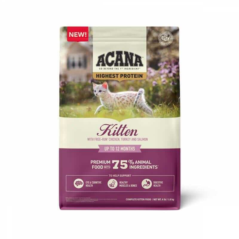 Acana - Acana Highest Protein Kitten Yavru Kedi Maması 1,8 Kg