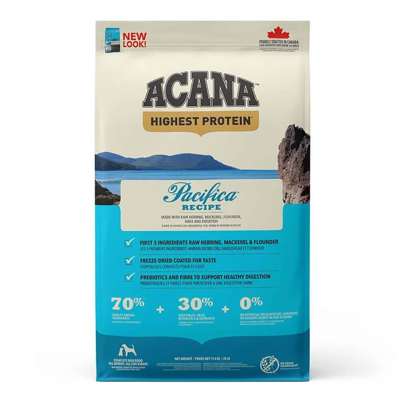 Acana - Acana Pacifica Dog Yetişkin Köpek Maması 11,4 Kg.