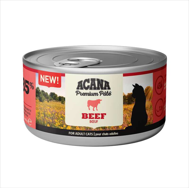 Acana - Acana Premium Pate (Ezme) Sığır Etli Kedi Konservesi 85 Gr