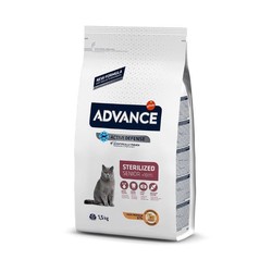 Advance - Advance Cat Sterilized Kısırlaştırılmış Yaşlı Kedi Maması 1,5 Kg.