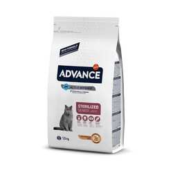 Advance Cat Sterilized Kısırlaştırılmış Yaşlı Kedi Maması 1,5 Kg. - Thumbnail