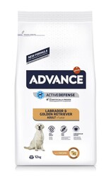 Advance - Advance Labrador Ve Golden Retriever Tavuklu Köpek Maması 12 Kg.