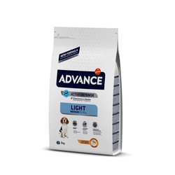 Advance Light Medium Orta Irk Köpekler İçin Light Mama 3 Kg. - Thumbnail