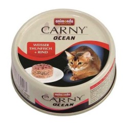 Animonda - Animonda Carny Ocean Ton Ve Sığır Etli Kedi Konservesi 80 Gr.