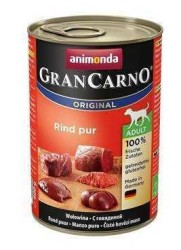 Animonda - Animonda Gran Carno Biftekli Köpek Konservesi 400 Gr.