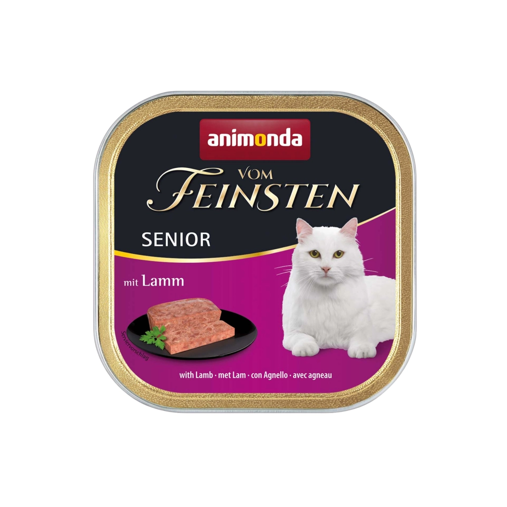 Animonda - Animonda Vom Feinsten Kuzulu Yaşlı Kedi Konservesi 100 Gr.