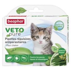 Beaphar - Beaphar Yavru Kedi İçin Bio Spot On Pire Damlası 3 Pipet