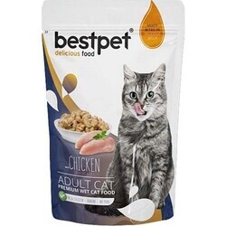 Bestpet Cat Lamb In Jelly Kuzu Etli Kedi Maması 85 Gr. - Thumbnail