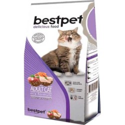 BESTPET CAT MİX ADULT KARIŞIK YETİŞKİN KEDİ MAMASI 1 KG. - Thumbnail