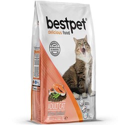 Best Pet - BESTPET DELİCİOUS STERİLİSED SOMONLU KISIRLAŞTIRILMIŞ KEDİ MAMASI 1 KG.