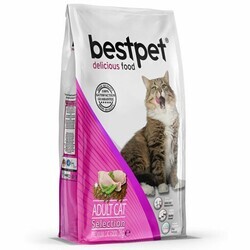 Best Pet - BESTPET SELECTİON CHİCKEN TAVUK ETLİ YETİŞKİN KEDİ MAMASI 1 KG. (1)