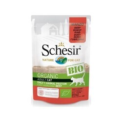 Schesir - Bıo Range Cat Beef 85Gr. (1)