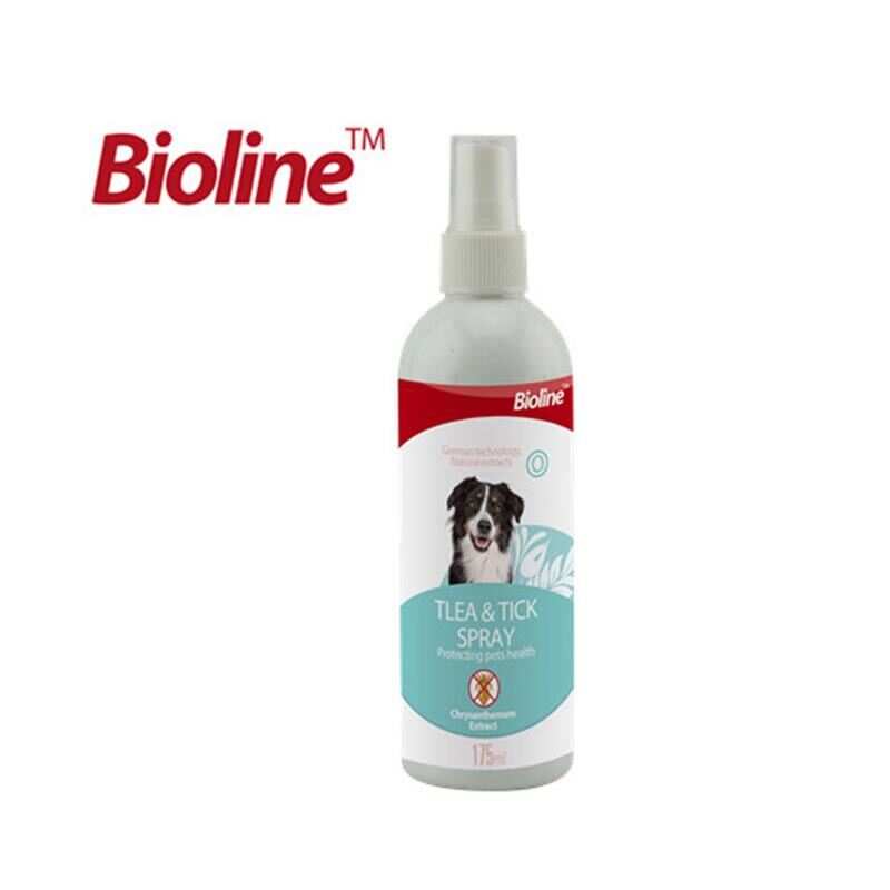 Bioline - Bioline Kedi Köpek Parazit Uzaklaştırıcı Bitkisel Sprey 175 Ml