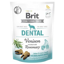 Brit Care - BRİT CARE FUNCTİON SNACK DENTAL GEYİKLİ KÖPEK ÖDÜLÜ 150GR