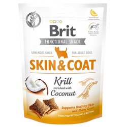 Brit Care - BRİT CARE FUNCTİON SNACK SKİN COAT KRİLL KÖPEK ÖDÜLÜ 150GR