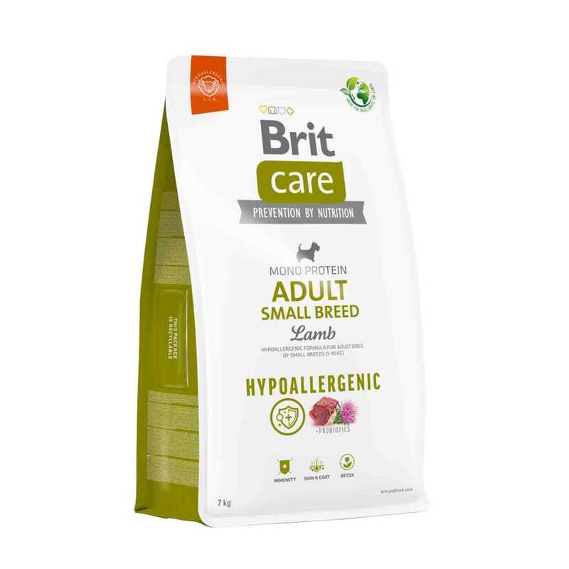 Brit Care - Brit Care Hipoalerjenik Küçük Irk Kuzulu Yetişkin Köpek Maması 3kg