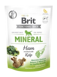 Brit Care - BRİT CARE MİNERAL JAMBON VE DENİZ YOSUNLU YAVRU KÖPEK ÖDÜL MAMASI 150GR