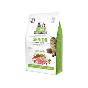Brit Care - Brit Care Senior Hypo-Allergenic Kilo Kontrolü için Tahılsız Yaşlı Kedi Maması 2 Kg.