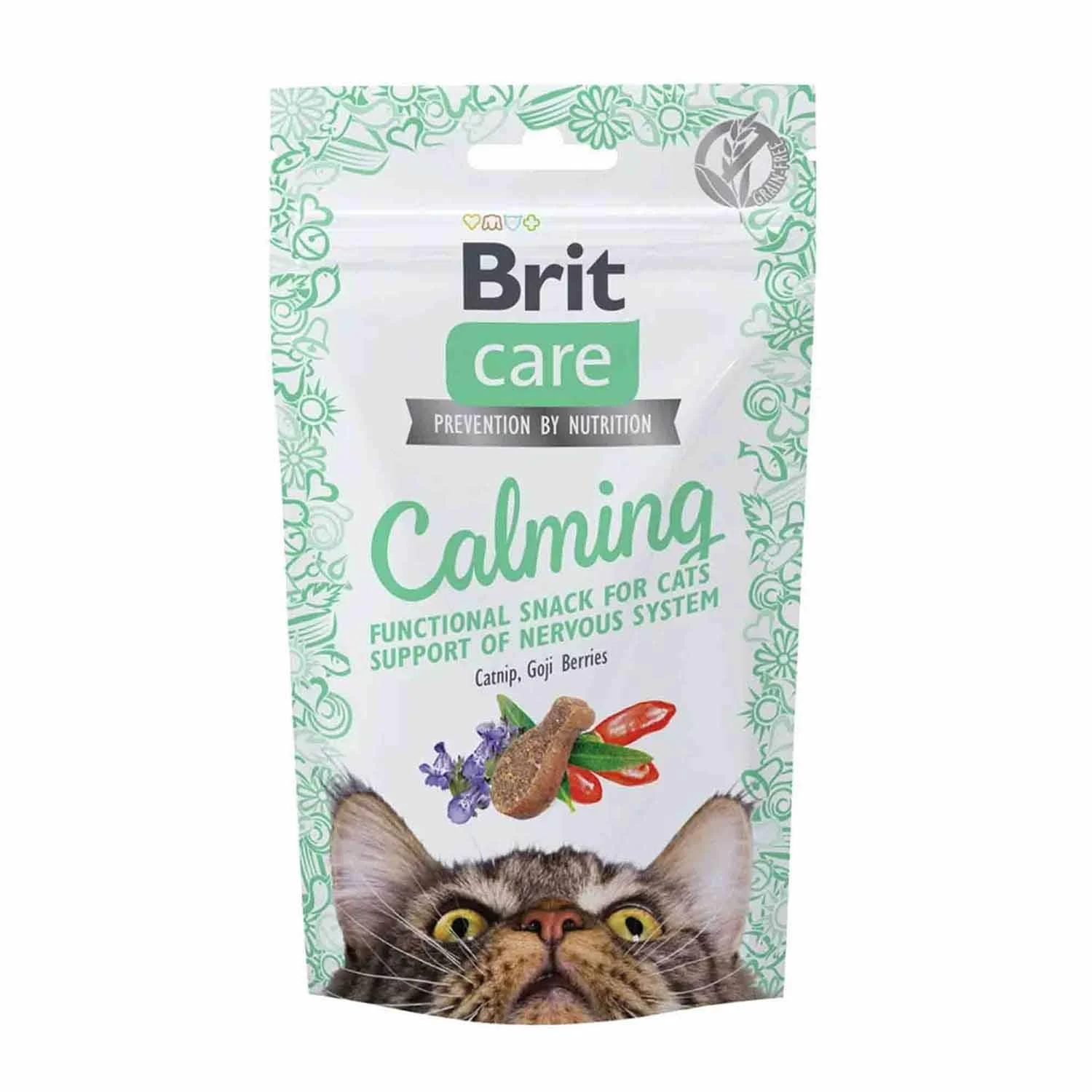 Brit Care - Brit Care Snack Calming Sakinleştirici Etkili Kedi Ödül Maması 50gr