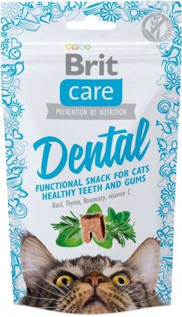 Brit Care - Brit Care Snack Dental Kedi Diş Sağlığı Ödül Maması 50 G