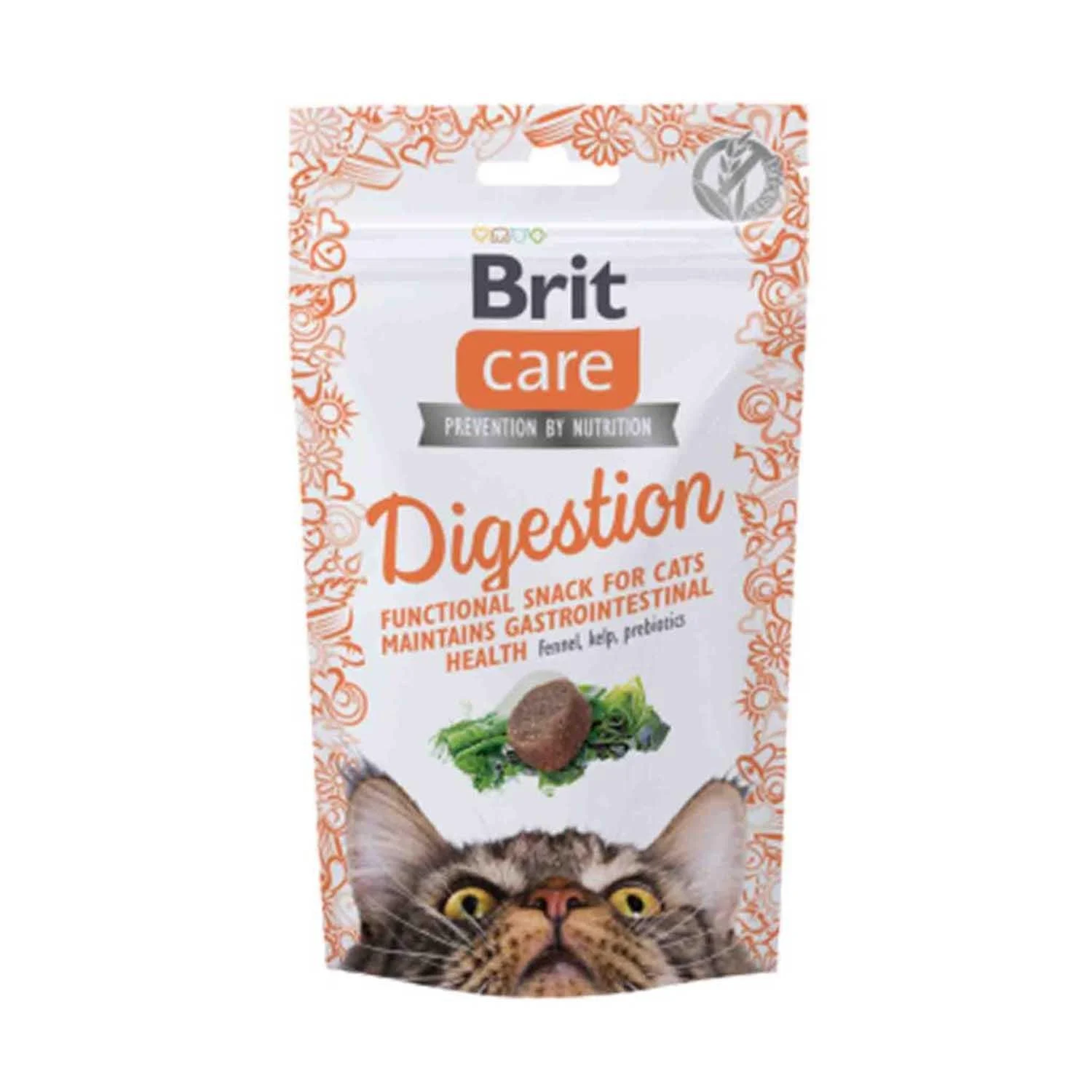 Brit Care - Brit Care Snack Digestion Sindirim Sistemi Düzenleyici Kedi Ödül Maması 50gr
