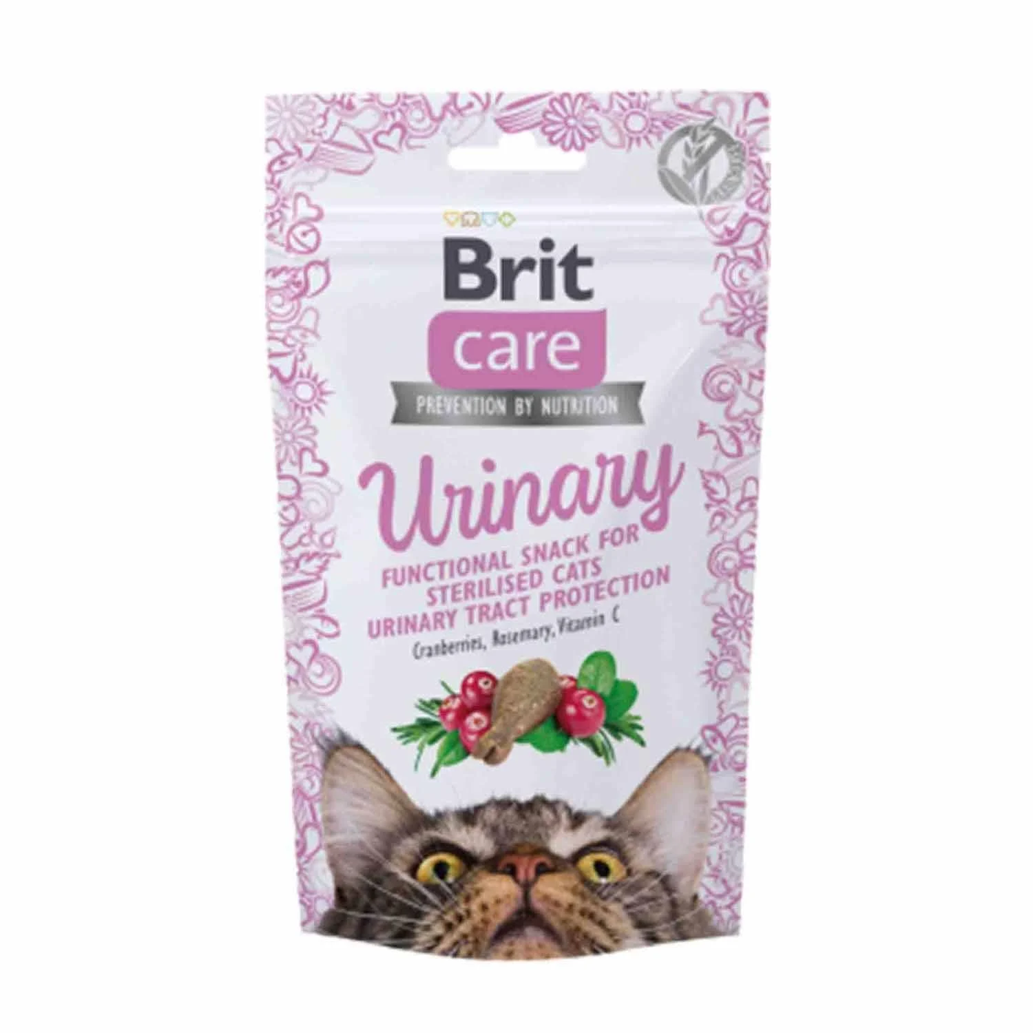 Brit Care - Brit Care Snack Urinary İdrar Sağlığı Destekleyici Kedi Ödül Maması 50gr