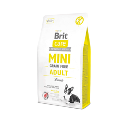 BRİT CARE TAHILSIZ MİNİ ADULT KUZULU KÖPEK MAMASI 2 KG. - Thumbnail