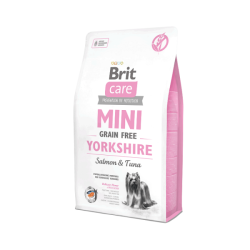 Brit Care - BRİT CARE TAHILSIZ MİNİ YORKSHİRE SOMONLU KÖPEK MAMASI 2 KG.