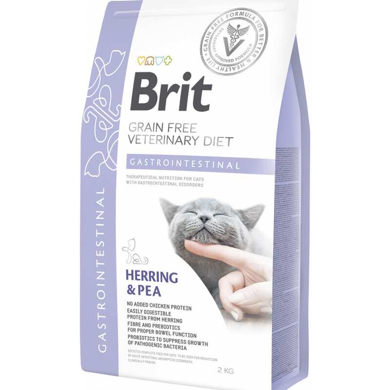 Brit GF - BRIT GF VETERINARY DIETS CAT GASTROINTESTINAL RİNGA BEZELYE 2 KG