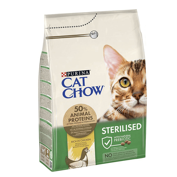 Cat Chow - Cat Chow Tavuklu Kısırlaştırılmış Kedi Maması 3kg