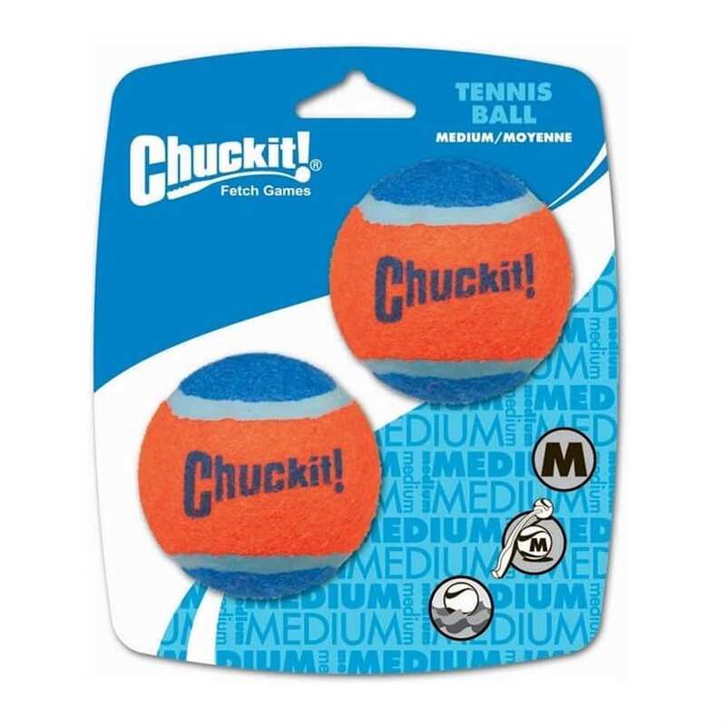Chuckit! - Chuckit 2'li Köpek Tenis Oyun Topu Medium