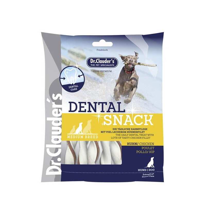 Dr.Clauder's - DC KÖPEK ÖD. DENTAL ÇUBUK TAVUKLU ORTA IRK 170 GR