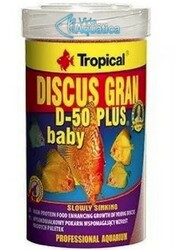 Tropical - Discus Gran D-50 Plus Baby Tin 100Ml / 52G