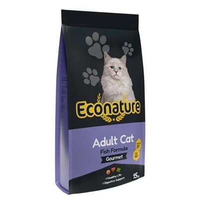 Econature - Econature Gurme Yetişkin Kedi Maması 15 Kg.