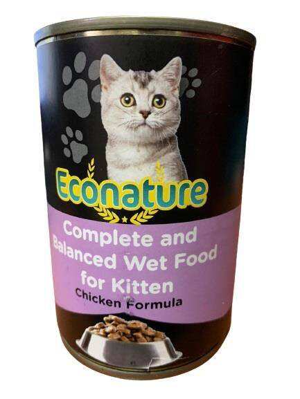 Econature - Econature Kitten Tavuk Etli Yavru Kedi Konservesi 400 Gr