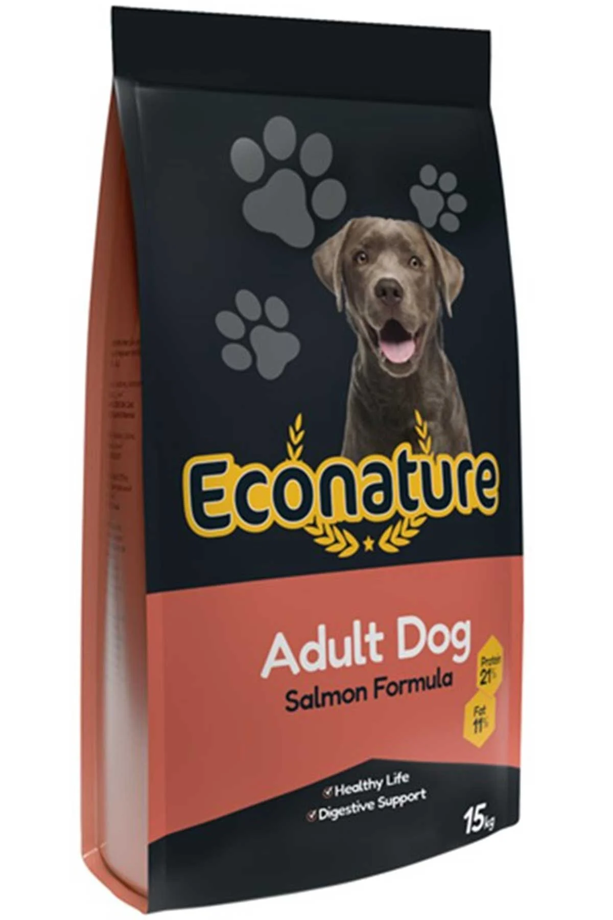 Econature - Econature Somonlu Yetişkin Köpek Maması 15 Kg.