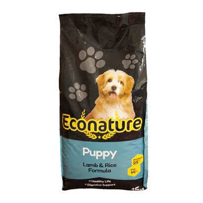 Econature - Econature Yavru Kuzu Etli Köpek Maması 15 Kg.