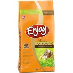 Enjoy - Enjoy Multi Color Renkli Taneli Yetişkin Kedi Mamasi 15 Kg. (1)