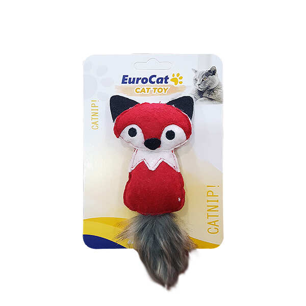 EUROCAT - EuroCat Kedi Oyuncağı Kırmızı Sincap 14 cm