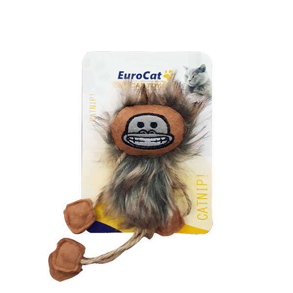 EUROCAT - EuroCat Kedi Oyuncağı Püsküllü Maymun 19 cm